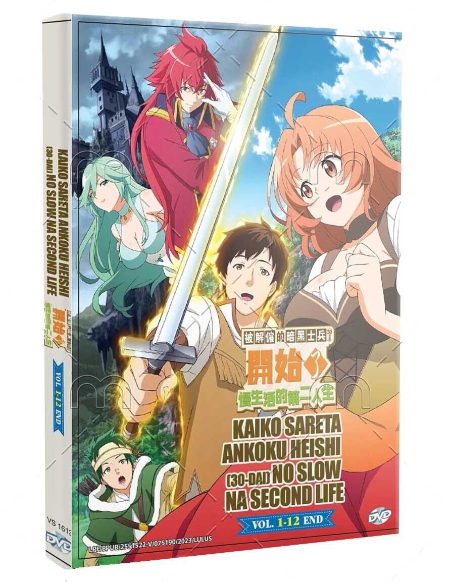 DVD Anime Kaiko Sareta Ankoku Heishi (30-Dai) No Slow(1-12 End) English  Subtitle