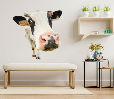 3D Das Vieh Nase C39 Tier Wallpaper Wandbild Poster Wandaufkleber Abziehbild Zoe