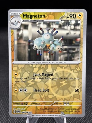 Magneton 082/165 151 REVERSE HOLO POKEMON TCG NM-LP | eBay