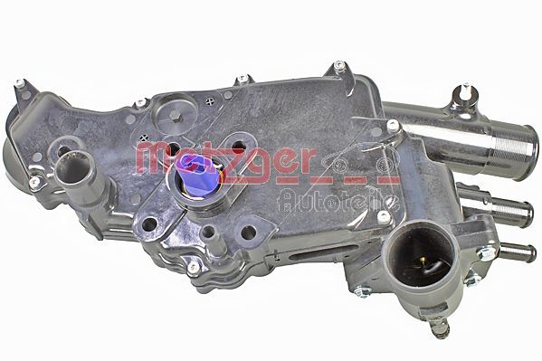 4010285 METZGER Thermostat Housing for CITROËN,FIAT,PEUGEOT