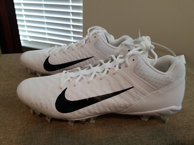 NIKE Alpha Men\'s  \'White Black\' Menace 2 Low Men\'s Football Cleats Size 16‎ s-l400.jpg main image 4