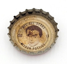 1960s Coca Cola Myron Pottios C60 NFL All-Stars Bottle Cap Coke Steelers