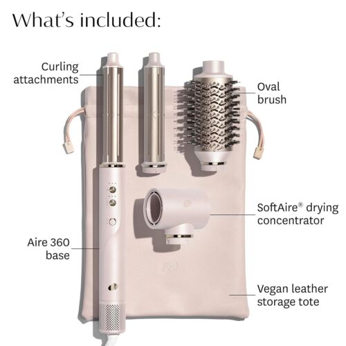 T3 Aire 360 Multi-Styler, Hair Dryer with Ceramic Curl Attachments & Brush - Picture 2 of 12