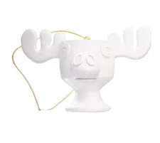 Funny Christmas Tree Moose Mug Ornament Decoration Xmas Holiday Decor