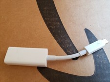 Used Apple Thunderbolt to Gigabit Ethernet Adapter, Model : A1433 EMC2590