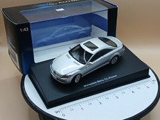 1/43 scale diecast AUTOart Mercedes-Benz CL-Klasse Coupe (silver)
