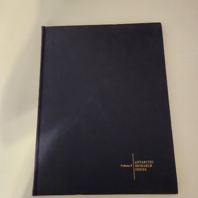 Antarctic Research Series Antarctic Soils and Soil Forming Processes 1966 BH
