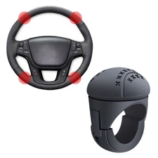1PC Black Universal 360°Rotation Car Steering Wheel Booster Ball Car Accessories