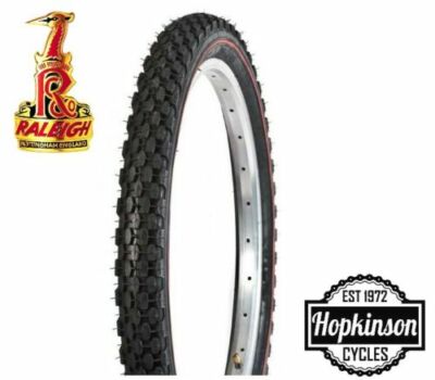 RALEIGH ループタイ Raleigh Chopper Tyre Front / Rear Genuine MK1 MK2 MK3 Redline 20