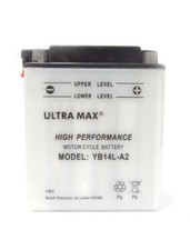 Ultramax YB14L-A2 AGM Battery Honda CB750K Four (69-82)-750 cc