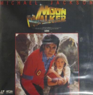 MICHAEL JACKSON MOONWALKER IMPORT LASERDISC 70.4P-120 NO/OBI