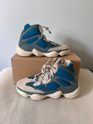 Adidas Yeezy 500 High - Size 7.5 - Frost Blue - NEW - GZ5544 | eBay