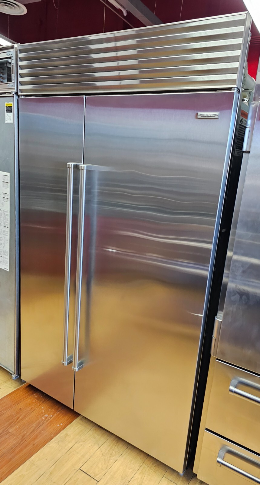 SubZero BI48SSPH 48 Inch Counter Depth BuiltIn Side by Side Smart