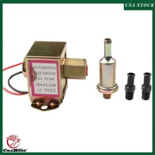 Electric Fuel Pump 12v Low Pressure 2-4 Psi Petrol Diesel Universal Facet Style