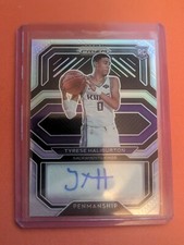 2020-21 Panini Prizm Rookie Penmanship Silver Tyrese Haliburton #RP-THB