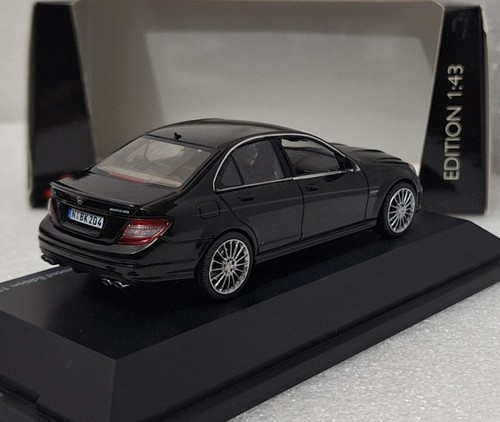 Mercedes-Benz C-Klasse C63 AMG W204 2011 Black 1:43 Schuco 04926 RARE!! (13) - Picture 2 of 17