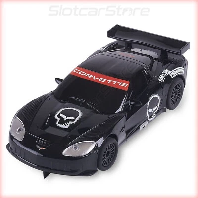 SCX Compact 1:43 C10416 Corvette C6R "Take No Prisoners" Black Auto Scalextric