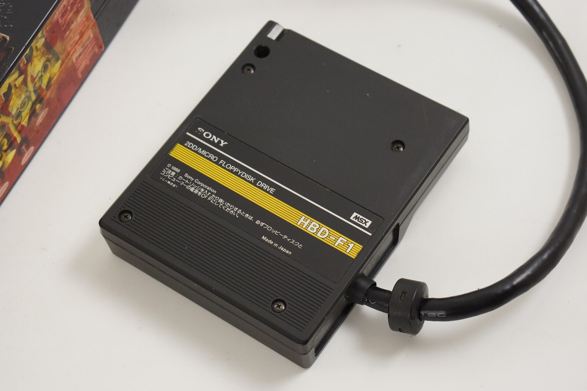 SONY JUNK MFDD Micro Floppydisk Drive HBD-F1 Not Working JAPAN