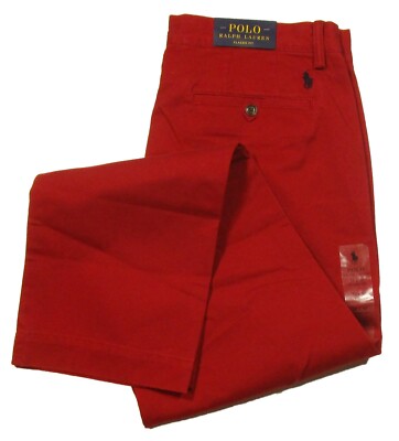 red polo pants