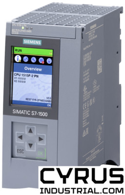Siemens 6ES7515-2FN03-0AB0 SIMATIC S7-1500F, CPU 1515F-2 PN, central processing 