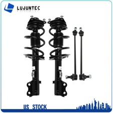 4 Pieces For Kia Optima 2011-2012 Front Complete Struts Sway Bar End Link Kit