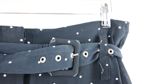 Alice McCall "Oscar" pants in navy/white spot size UK8 - Picture 5 of 9