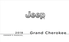 2018 Jeep Grand Cherokee Owners Manual User Guide