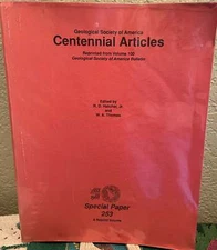 R D Hatcher / Centennial Articles Reprinted from Volume 100 Geological 1990