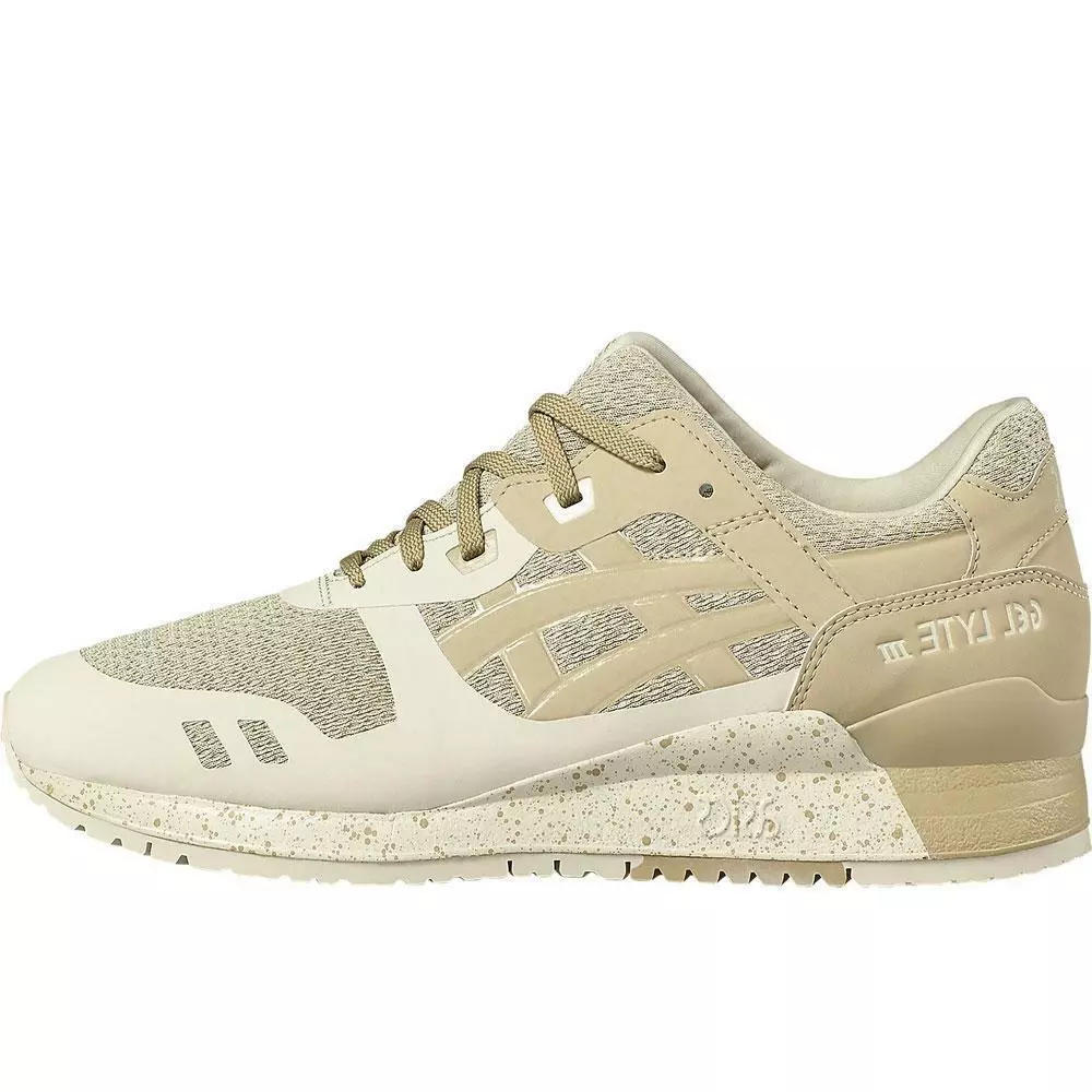Asics Gel Lyte III NS Trainers Birch Latte Beige H715N 0205 3