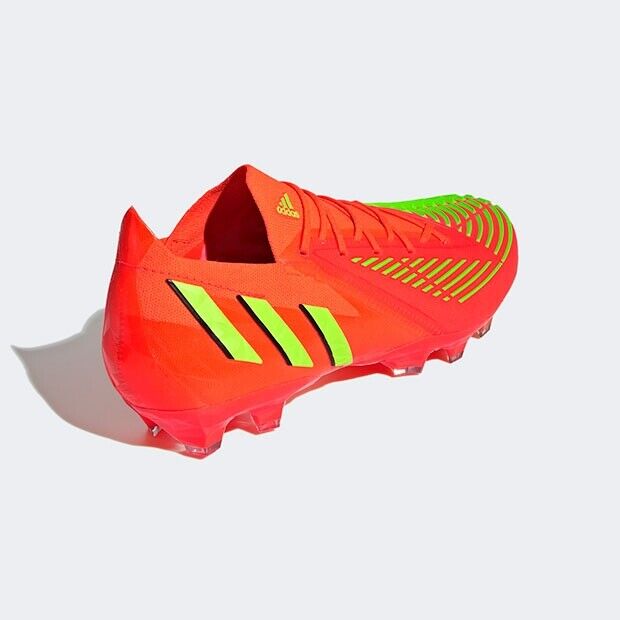 adidas Men's Soccer Cleats Shoes Predator Edge.1 L AG Solar Red GV8511 NEW!!