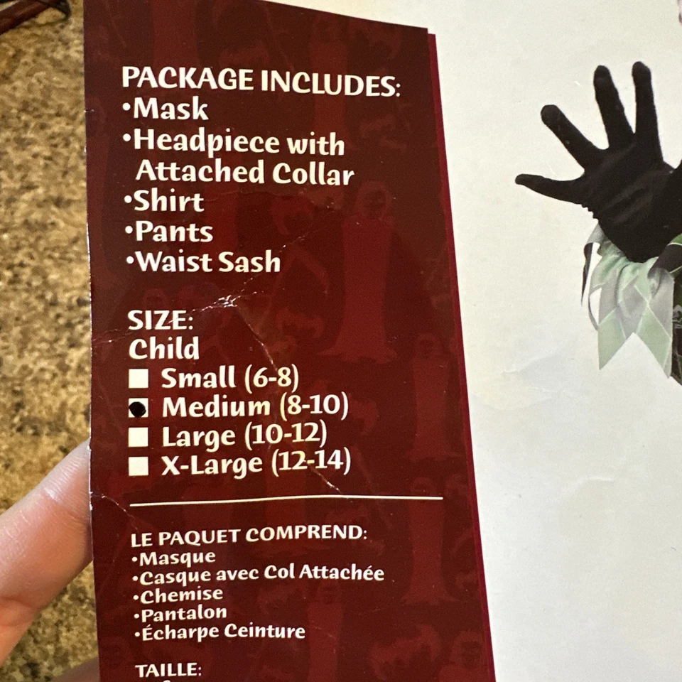 Disfraz de California Chistes para niños Malvado Payaso aterrador Circo Bufón Conjunto M Foto 2 de 4