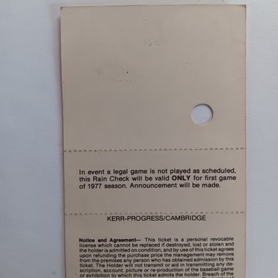 Toronto Blue Jays Ticket - First Ever Game Opening Day Exhibition
