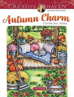 Teresa Goodridg Creative Haven Autumn Charm Coloring B (Taschenbuch) (US IMPORT)