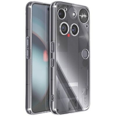 Mayaxess, Silikonhülle Nothing Phone 3 weich und flexibel, Transparent