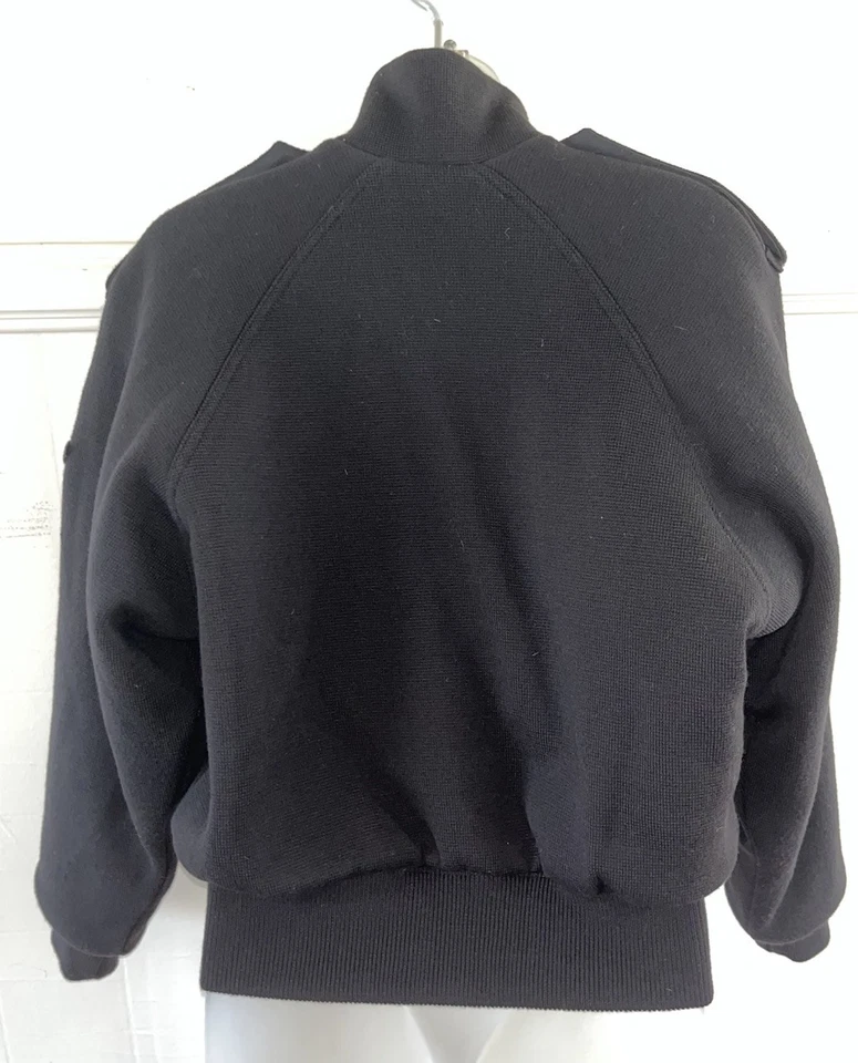 Chaqueta de bombardero vintage años 80 Ralph Lauren de lana militar Thinsulate garra cremallera talla M Foto 4 de 4