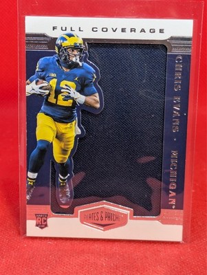 2021 Chronicles Draft Picks #PP-CE Chris Evans Plates and Patches Full Coverage