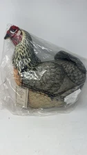 2024 Release NWT John Derian Company Target Fall Chicken Shaped Beaded Pillow