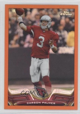 2013 Topps Chrome Retail Orange Refractor Carson Palmer #44 e5r