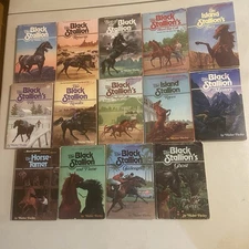 The Black Stallion Vintage Paperback Books Walter Farley Random House Lot Of 14