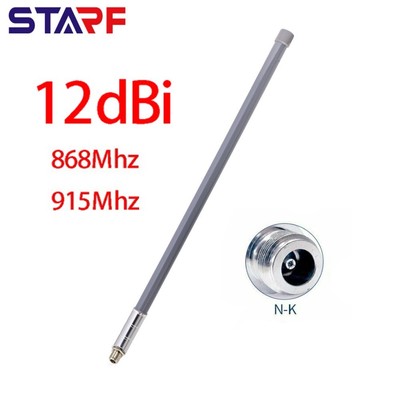 12 dBi 868 MHz abgestimmte LoRa-Helium-Omni Fiberglas Antenne 915 MHz Buchse