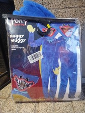 Poppy Playtime Huggy Wuggy Play Costume Kids M 8/10 MISSING GLOVES