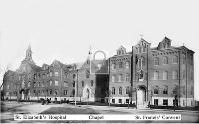 St. Elizabeth's Hospital Chapel Convent Lafayette Indiana IN - Reprint