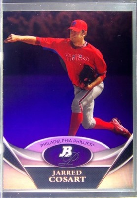 2011 Bowman Platinum Jarred Cosart #BPP27 Phillies Prospects Purple Refractors