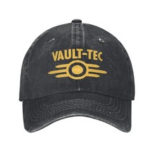 Vault Tec Logo Fallout Baseball Cap Unisex Hip Hop Hat Summer Skate