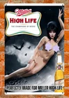Miller High Beer Elvira: Mistress of the Dark Metal Sign Man Cave Decor Read Des