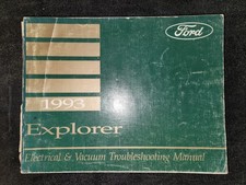 1993 Ford Explorer Electrical Trouble Shooting Manual