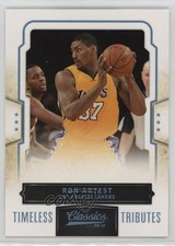2009 Classics Platinum Timeless Tributes 22/25 Metta World Peace Ron Artest n8a