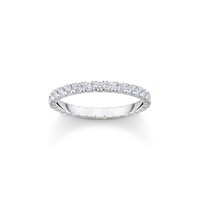 Thomas Sabo Ring Recyceltes 925 Silber Zirkonia GrößE