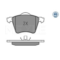 Meyle BremsbelÄGe Satz Vorderachse Passend FÜR Ford Galaxy Seat Alhambra VW