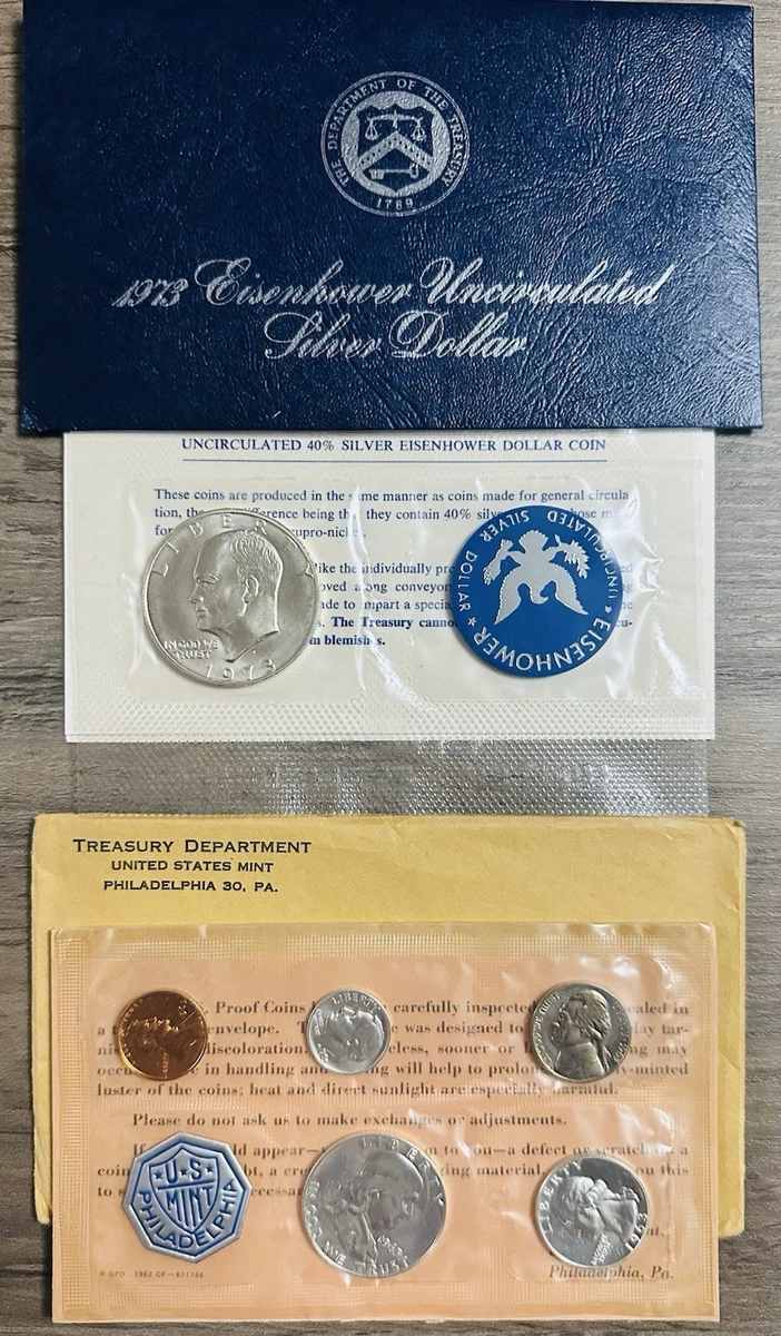 1973 Silver US Coin Mint Sets for sale | eBay 1973 Silver US Coin Mint Sets for sale | eBay